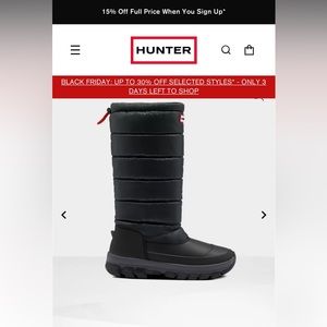 Hunter Snow Boots